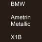 Preview: BMW, Ametrin Metallic, X1B.